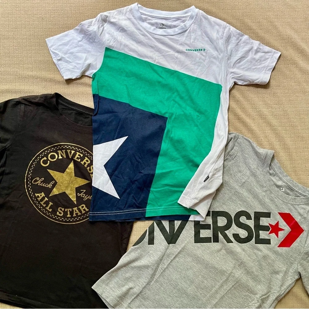 CONVERSE - Kids' T-Shirt Set of 3